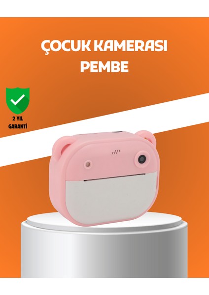 Yzlal Termal Baskılı Hd Şipşak Kamera 24MP Çift Lensli 32GB Hafızalı