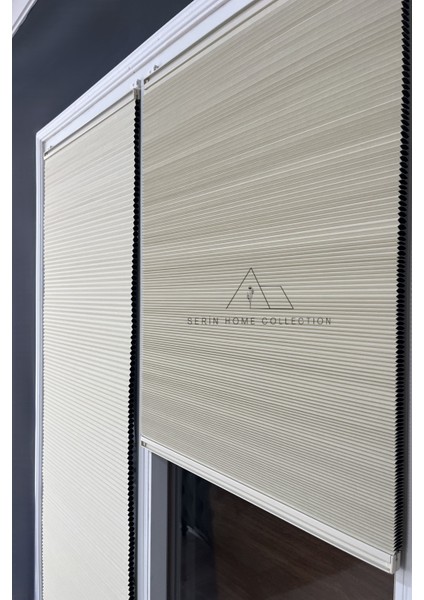 Honeycomb Krem Plise Perde Karartma ve Isı Yalıtım Özellikli indirimleri