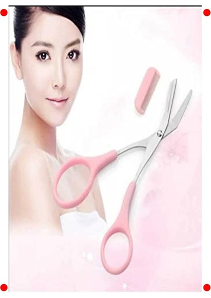 Kaş ve Kirpik Düzeltme Şekillendirme Makası