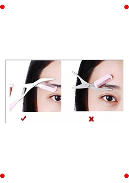 Kaş ve Kirpik Düzeltme Şekillendirme Makası fırsatları