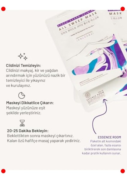 Aydınlatıcı ve Canlandırıcı Yüz Maskesi modelleri