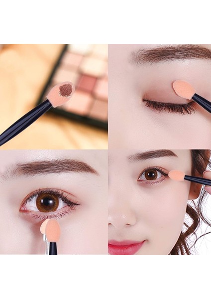 10’lu Göz Makyaj Aplikatörü Seti – Çift Uçlu, Sünger Başlıklı, Far Uygulama Için Ideal 722335 fırsatları