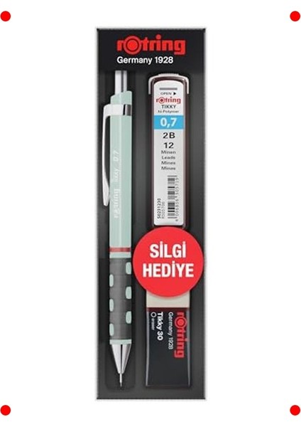 Opal Mavi Okul Silgi Seti - 3 Adet, Iz Bırakmaz