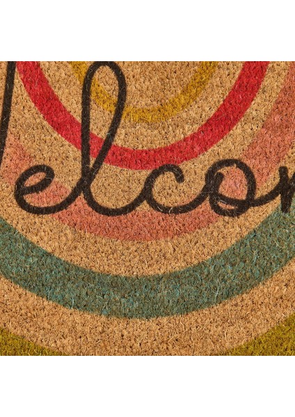 Home Coco Regnbue Kapı Önü Paspası - Bej - 45X75 cm modelleri