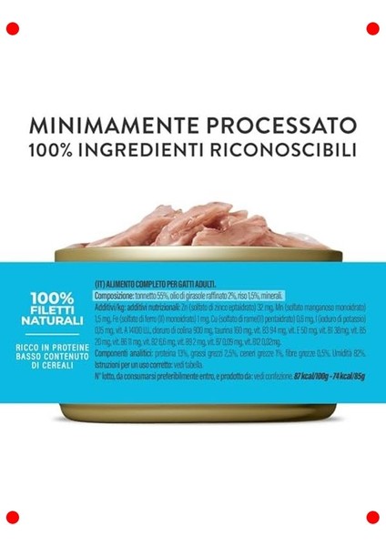 Yetişkin Kedi Konservesi - Ton Balıklı, 85 gr fırsatları