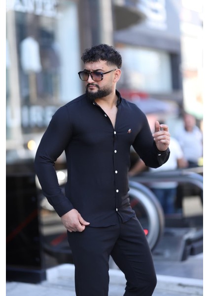 Business Class Klasik Yaka Kolay Ütülenebilir Gömlek