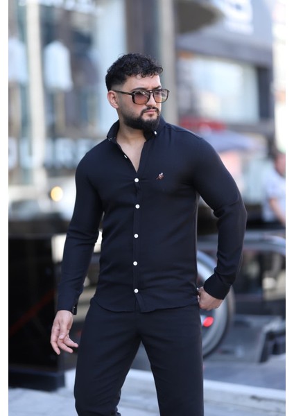 Business Class Klasik Yaka Kolay Ütülenebilir Gömlek modelleri