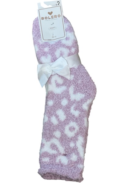 Kadın 2'li Kışlık Ev ve Uyku Çorabı