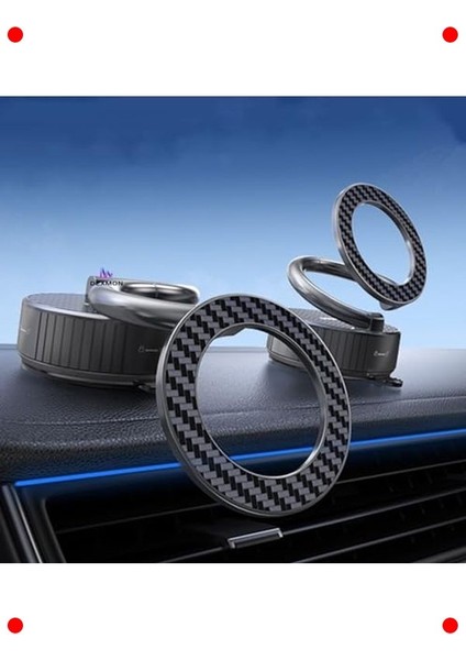 Mıknatıslı Katlanabilir Araç Telefon Tutucu - Vakumlu 360° fiyatları