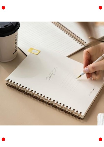 A5 Kraft Kapak Çizgili Not Defteri (70 Yaprak) fırsatları