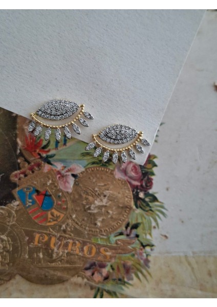 Crystal Blink Tasarım Göz Küpe