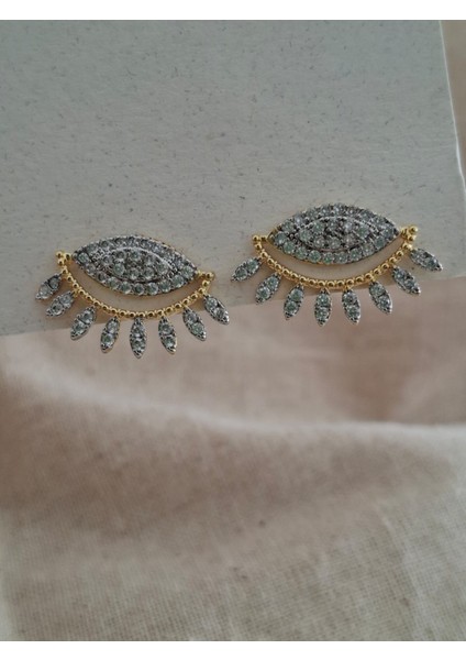 Crystal Blink Tasarım Göz Küpe modelleri