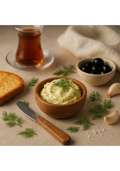 Sarımsaklı-Dereotlu Tereyağı 350 gr modelleri