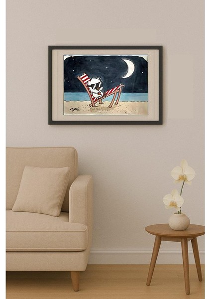 Mohammad Javad Mohommadi 43X30CM Orijinal Karikatür Tablo fiyatları