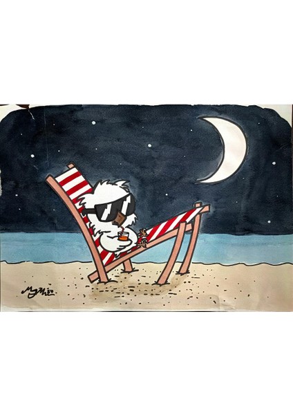 Mohammad Javad Mohommadi 43X30CM Orijinal Karikatür Tablo modelleri