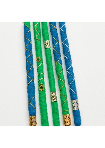 Kadın Takma Rasta-Sentetik Tak-Çıkar Rasta-Kadın Saç Aksesuarı