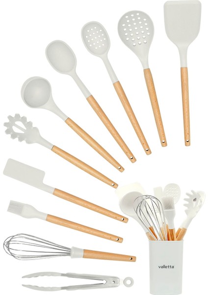 Matis Stantlı 11 Parça Servis Seti - Beyaz fiyatları