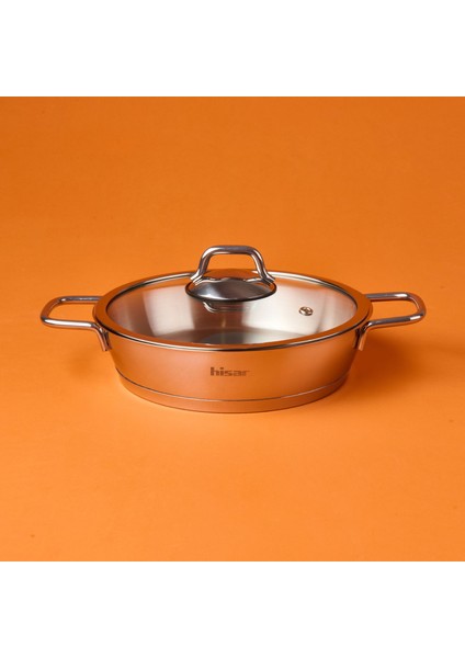 Teos Çelik Sahan - Inox - 20 cm