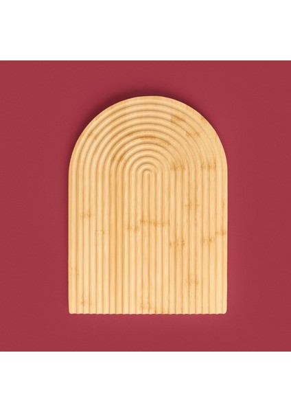 Lena Bambu Sunum Tahtası - Açık Kahverengi - 33X24 cm modelleri