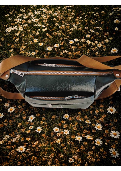 Siyaha Taba Çapraz Askılı Deri Bayan Çanta fiyatları