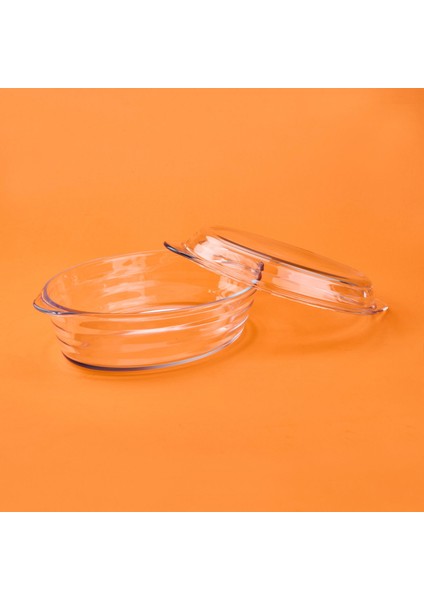 Ripple Kapaklı Tencere - Şeffaf - 34X21 cm modelleri