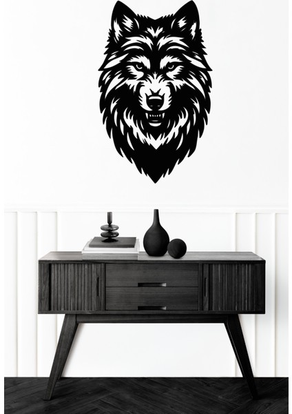 LED Işıklı Kurt Figürlü Tablo Dekoratif Duvar Dekorlu Gece Lambası modelleri