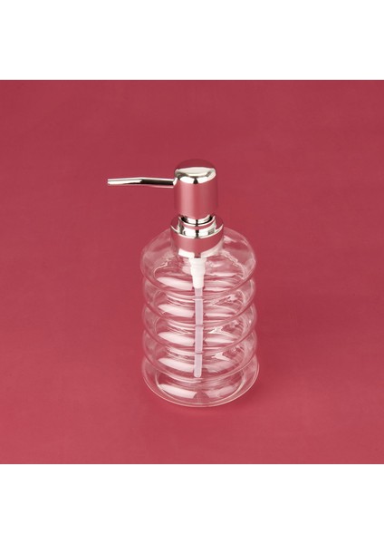 Kapaklı Borosilikat Cam Sıvı Sabunluk - Şeffaf / Gri fiyatları