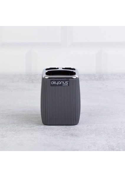 Home Çizgili Kare Diş Fırçalık - Asorti fiyatları