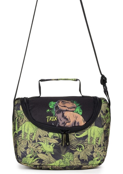 Lisanslı T-Rex Desenli Ilkokul Beslenme Çantası