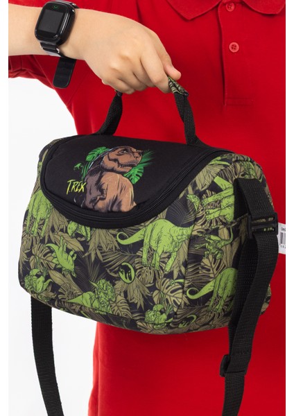 Lisanslı T-Rex Desenli Ilkokul Beslenme Çantası indirimleri