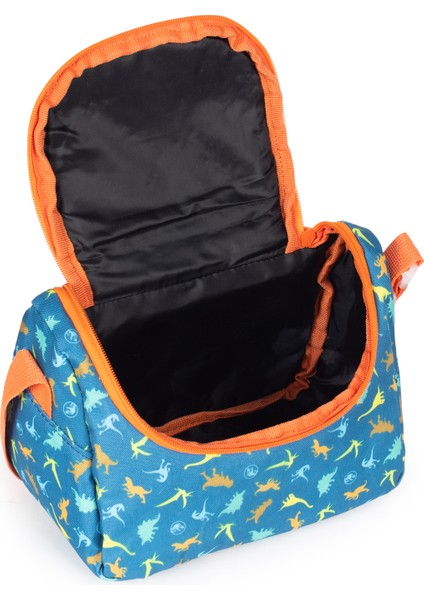 Lisanslı T-Rex Desenli Ilkokul Beslenme Çantası