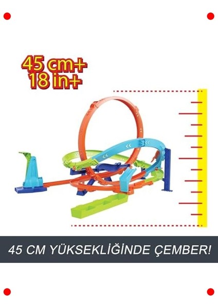 Bumerang Çemberli Yarış Pisti ve Araba Seti modelleri
