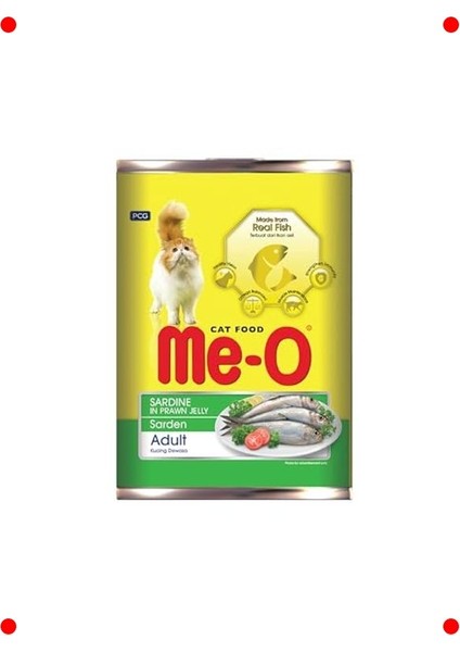 Sardalya ve Karides Soslu Kedi Konservesi 400 gr