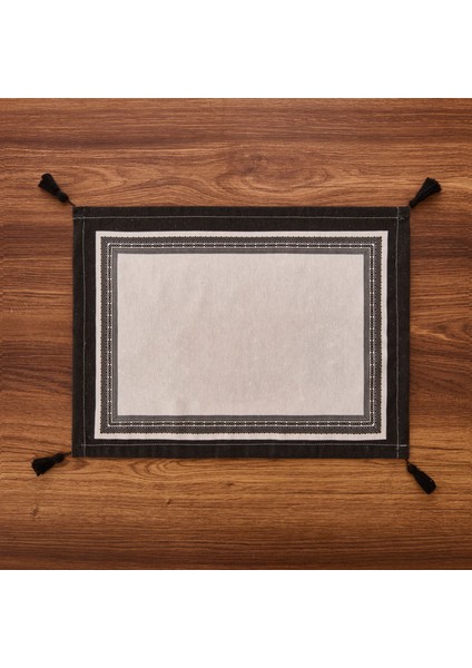 Soft Ethnic 2'li Amerikan Servis - Beyaz - 35X55 cm fiyatları