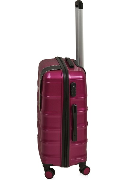 Pp Orta Boy Valiz - Mürdüm - 68X37X27 cm fiyatları