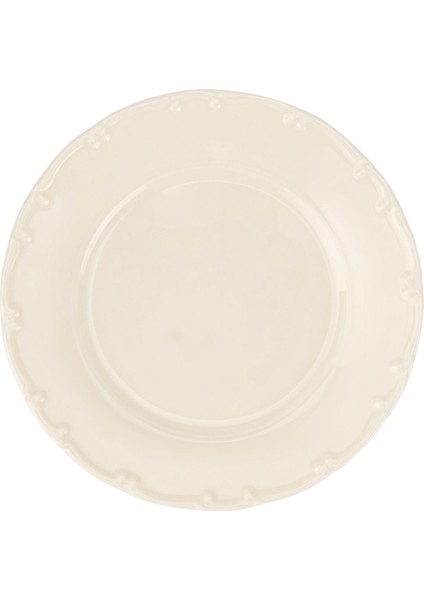 Porselen Liana Pasta Tabağı - Krem - 19 cm fiyatları