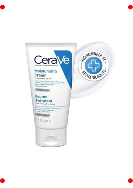 Seramid & Hyalüronik Asitli Nemlendirici Yüz & Vücut Kremi