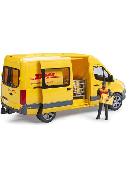 Bruder MB Sprinter Dhl Kamyonu + Sürücüsü BR02671 indirimleri
