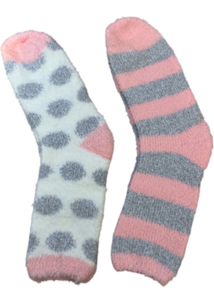 Kadın 2'li Kışlık Ev ve Uyku Çorabı modelleri