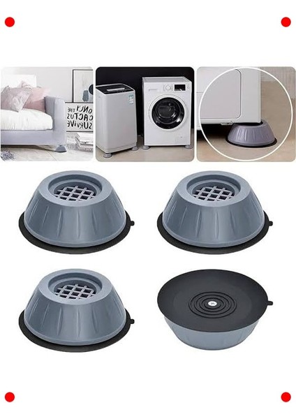 4'lü Titreşim ve Gürültü Önleyici Makine Ayağı Seti fiyatları