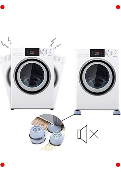 4'lü Titreşim ve Gürültü Önleyici Makine Ayağı Seti indirimleri