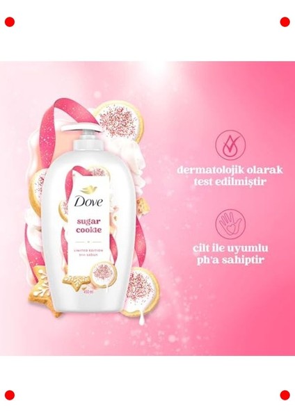 Şeker Kurabiye Kokulu Sıvı Sabun 450 ml indirimleri