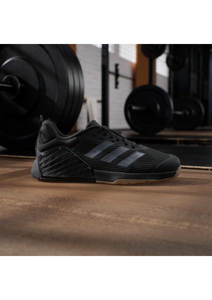 dropset 3 kadın siyah antrenman ayakkabısı.-