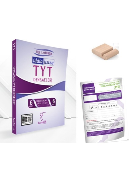 Tyt Iddialısına Tyt Denemeleri+ Telefon Tutucu+Deneme