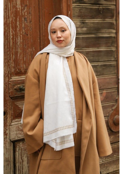 Hint Ipek Premium Lux Original Monogram Şal (Ipek Vual, Özel Seri, Yüksek Kalite, Hafif, Rahat, Şık, Tesettür Giyim, Shawl, Hijab) fiyatları