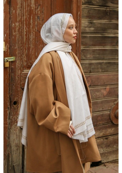 Hint Ipek Premium Lux Original Monogram Şal (Ipek Vual, Özel Seri, Yüksek Kalite, Hafif, Rahat, Şık, Tesettür Giyim, Shawl, Hijab) fırsatları