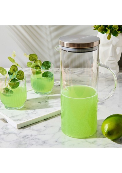 Alisa Cam Sürahi - Şeffaf - 1500 ml