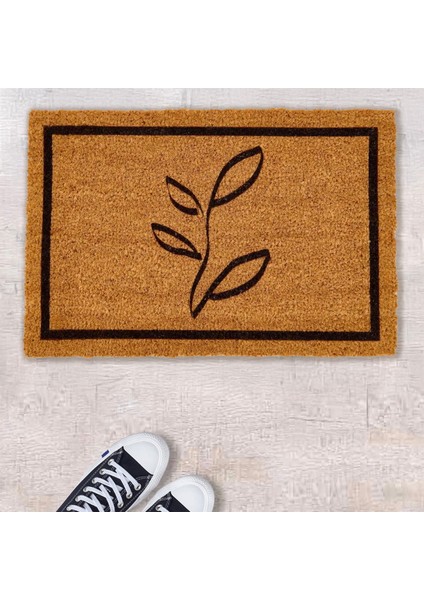 Home Lia Nera Koko Kapı Paspası - Bej - 40X60 cm