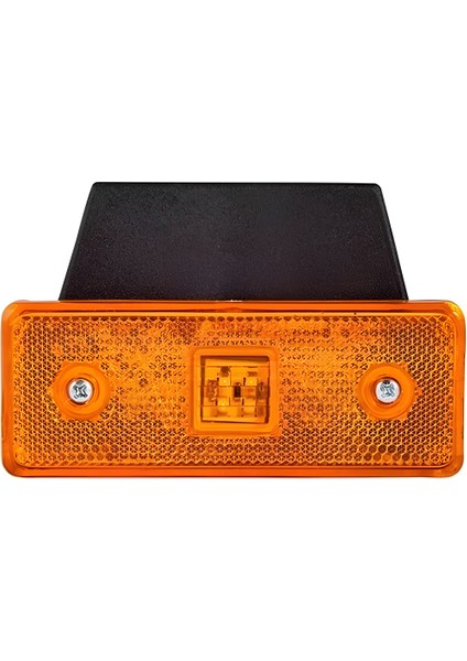 Side Marker 4 LED Smd 12V Sarı Arkası Düz ( E Belgeli )