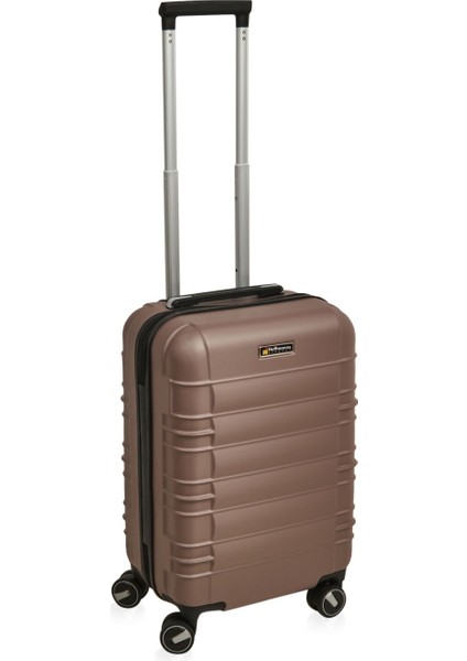 Travel Star Kabin Boy Abs Valiz - Platin - 57X37X23 cm fiyatları